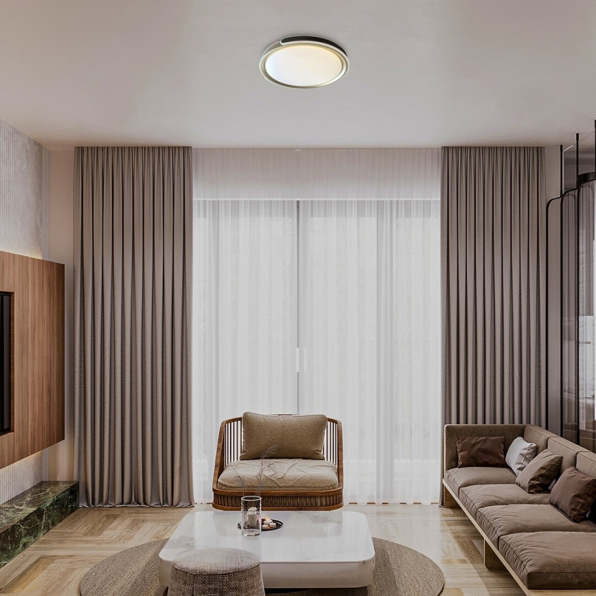 Rabalux - LED Pritemdomas lubinis šviestuvas LED/48W/230V 3000-6500K + nuotolinio valdymo pultas