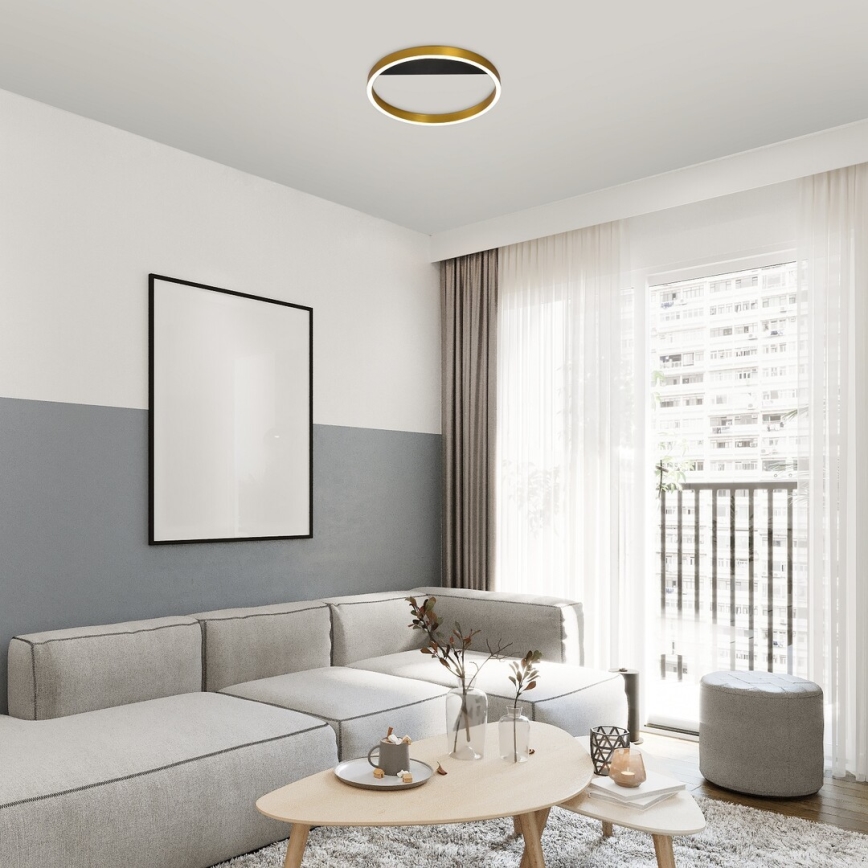 Rabalux - LED lubinis šviestuvas LED/20W/230V auksas