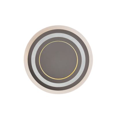 Rabalux - reguliuojamas LED lubinis šviestuvas LED/56W/230V 3000/4000/6000K, matinio chromo apdaila, su nuotoliniu valdymu, skersmuo 45 cm