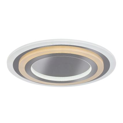 Rabalux - reguliuojamas LED lubinis šviestuvas LED/56W/230V 3000/4000/6000K, matinio chromo apdaila, su nuotoliniu valdymu, skersmuo 45 cm