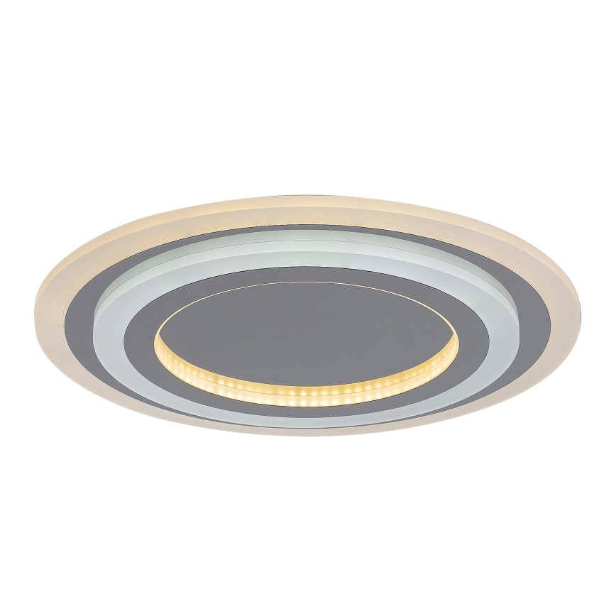 Rabalux - LED Pritemdomas lubinis šviestuvas LED/56W/230V 3000/4000/6000K matinis chromas + nuotolinio valdymo pultas