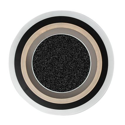 Rabalux - LED Pritemdomas lubinis šviestuvas LED/56W/230V 3000/4000/6000K juoda + nuotolinio valdymo pultas