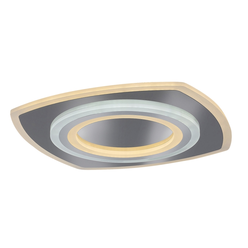 Rabalux - LED Pritemdomas lubinis šviestuvas LED/60W/230V 3000/4000/6000K matinis chromas + nuotolinio valdymo pultas