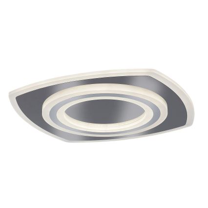 Rabalux - LED Pritemdomas lubinis šviestuvas LED/60W/230V 3000/4000/6000K matinis chromas + nuotolinio valdymo pultas