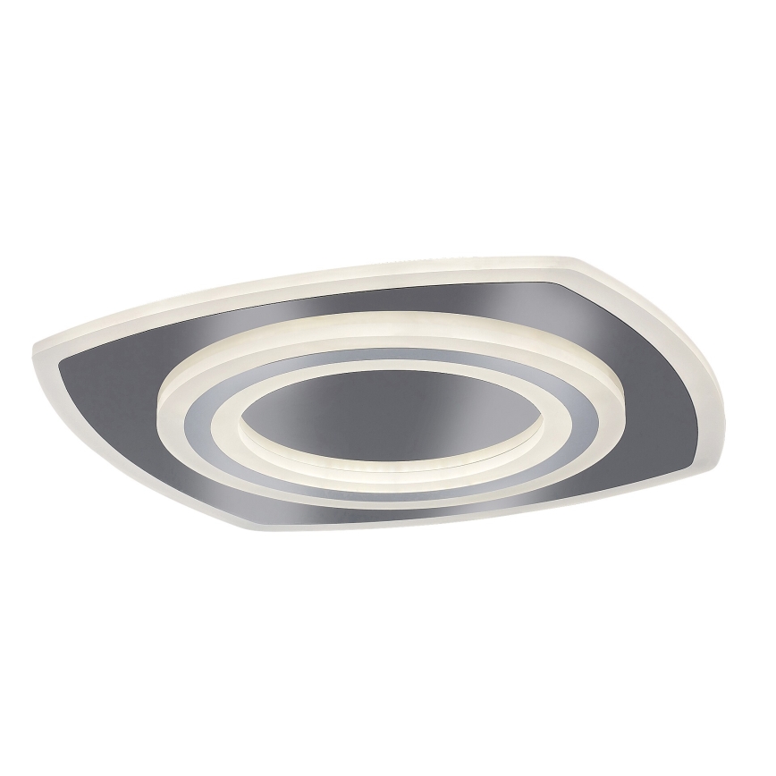 Rabalux - LED Pritemdomas lubinis šviestuvas LED/60W/230V 3000/4000/6000K matinis chromas + nuotolinio valdymo pultas