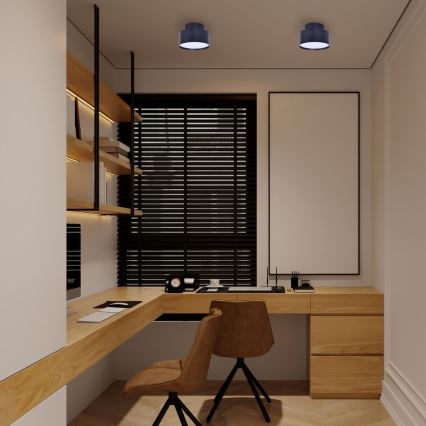 Rabalux - LED lubinis šviestuvas LED/24W/230V 3000K juodas skers. 14 cm