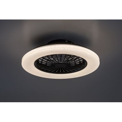 Rabalux - LED Pritemdomas lubinis šviestuvas su ventiliatoriumi LED/48W/230V 3000-6500K + nuotolinio valdymo pultas