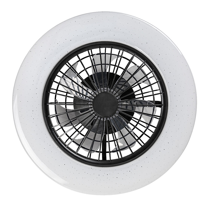 Rabalux - LED Pritemdomas lubinis šviestuvas su ventiliatoriumi LED/48W/230V 3000-6500K + nuotolinio valdymo pultas