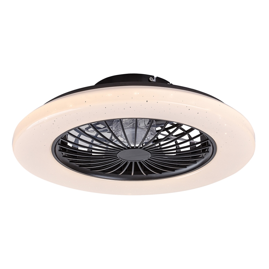 Rabalux - LED Pritemdomas lubinis šviestuvas su ventiliatoriumi LED/48W/230V 3000-6500K + nuotolinio valdymo pultas