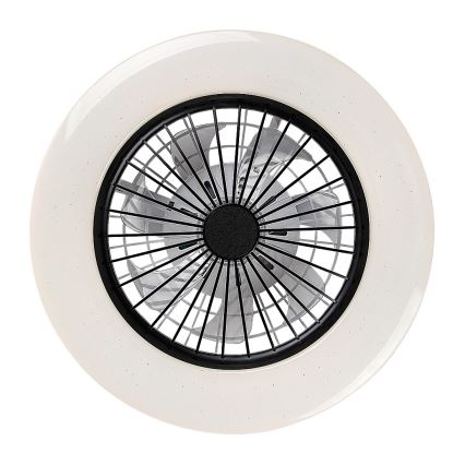 Rabalux - LED Pritemdomas lubinis šviestuvas su ventiliatoriumi LED/48W/230V 3000-6500K + nuotolinio valdymo pultas