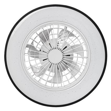 Rabalux - LED Pritemdomas lubinis šviestuvas su ventiliatoriumi LED/48W/230V 3000-6500K + nuotolinio valdymo pultas
