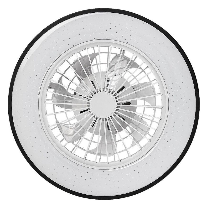 Rabalux - LED Pritemdomas lubinis šviestuvas su ventiliatoriumi LED/48W/230V 3000-6500K + nuotolinio valdymo pultas