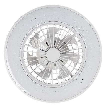 Rabalux - LED Pritemdomas lubinis šviestuvas su ventiliatoriumi LED/48W/230V 3000-6500K + nuotolinio valdymo pultas