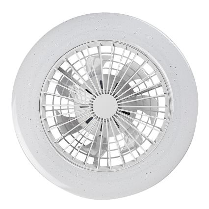 Rabalux - LED RGB Pritemdomas lubinis šviestuvas su ventiliatoriumi LED/48W/230V 3000-6500K + nuotolinio valdymo pultas
