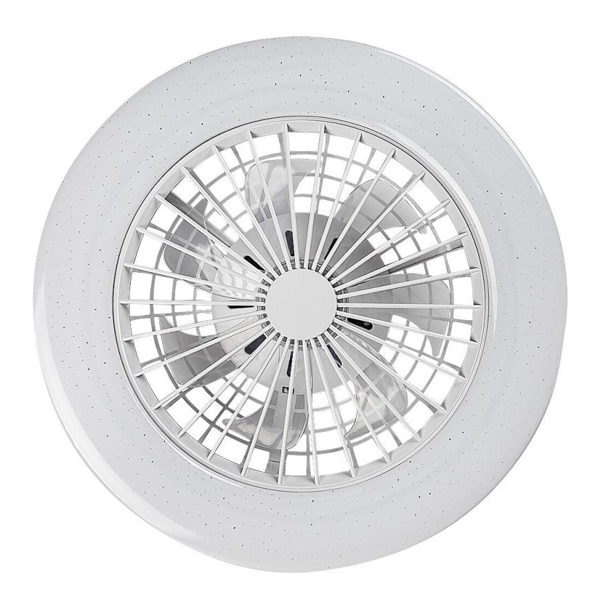 Rabalux - LED RGB Pritemdomas lubinis šviestuvas su ventiliatoriumi LED/48W/230V 3000-6500K + nuotolinio valdymo pultas