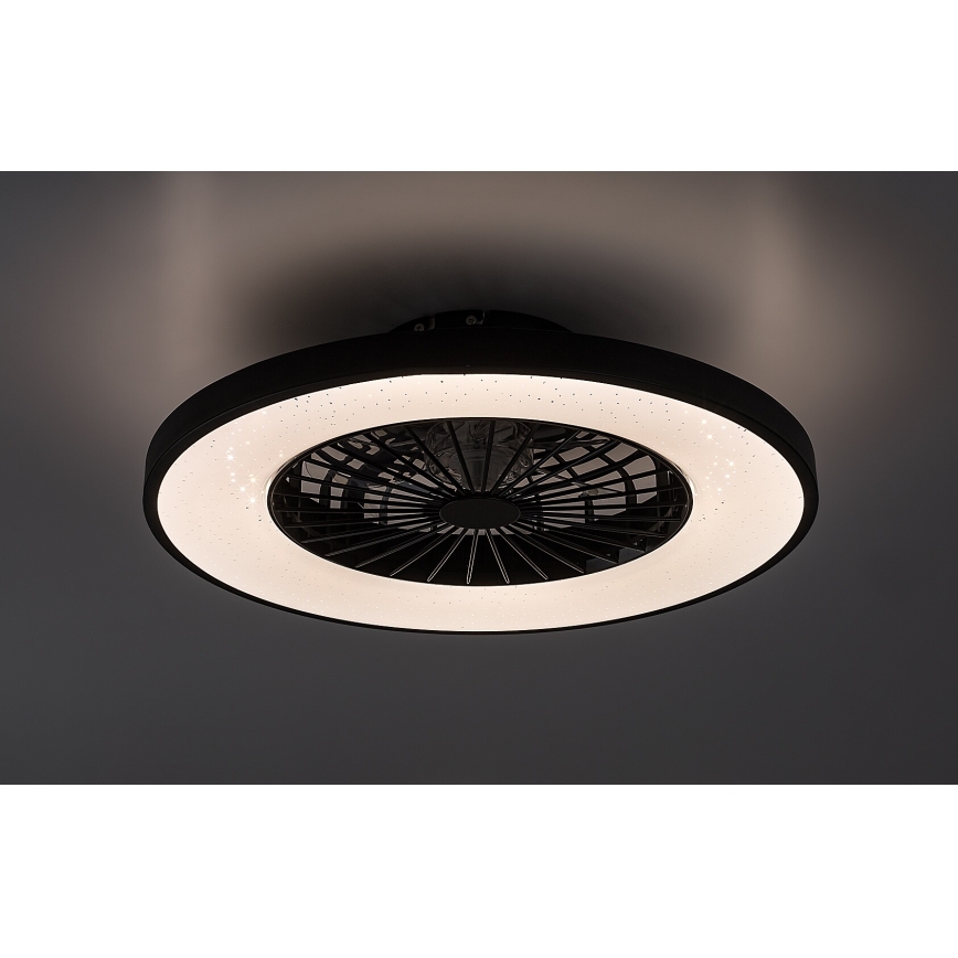 Rabalux - LED reguliuojamas lubinis šviestuvas su ventiliatoriumi LED/72W/230V 3000-6500K + nuotolinis valdymas