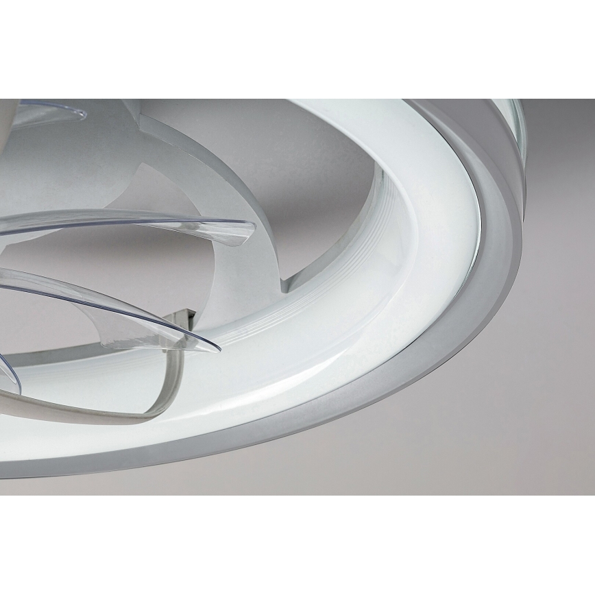 Rabalux - LED Pritemdomas lubinis šviestuvas su ventiliatoriumi LED/40W/230V 3000/4000/6000K Wi-Fi + nuotolinio valdymo pultas