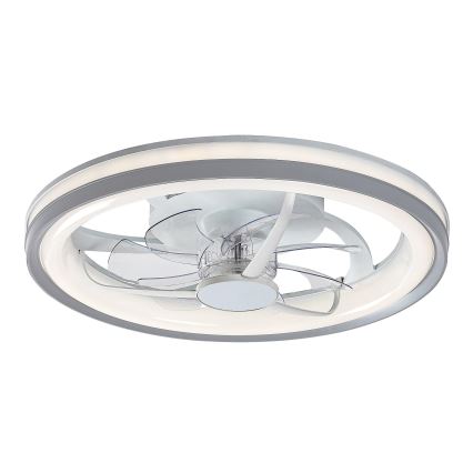 Rabalux - LED Pritemdomas lubinis šviestuvas su ventiliatoriumi LED/40W/230V 3000/4000/6000K Wi-Fi + nuotolinio valdymo pultas
