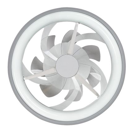 Rabalux - LED Pritemdomas lubinis šviestuvas su ventiliatoriumi LED/40W/230V 3000/4000/6000K Wi-Fi + nuotolinio valdymo pultas