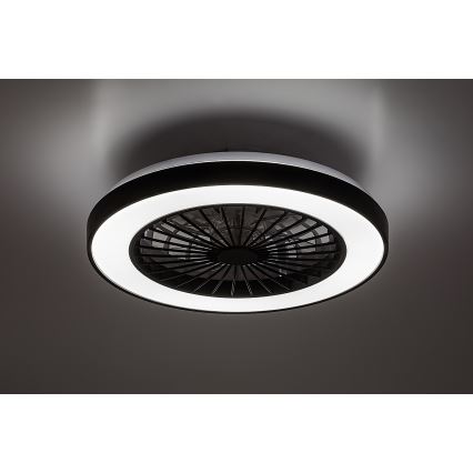 Rabalux - LED Pritemdomas lubinis šviestuvas su ventiliatoriumi LED/40W/230V 3000/4000/6000K Wi-Fi + nuotolinio valdymo pultas