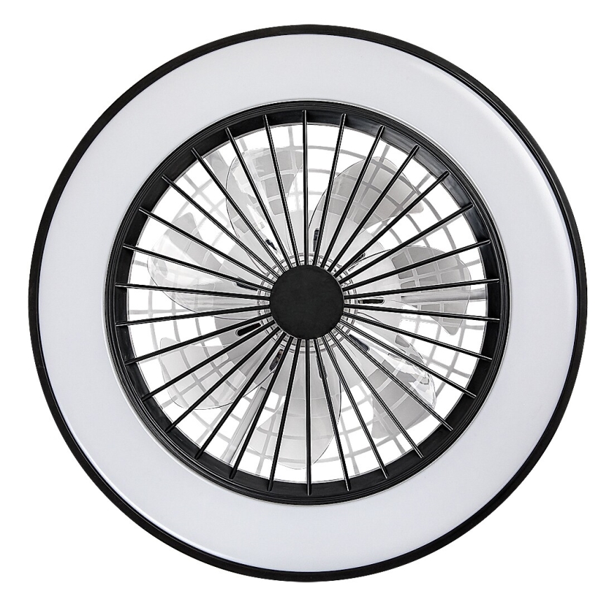 Rabalux - LED Pritemdomas lubinis šviestuvas su ventiliatoriumi LED/40W/230V 3000/4000/6000K Wi-Fi + nuotolinio valdymo pultas