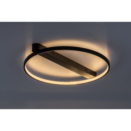 Rabalux - LED lubų šviestuvas LED/45W/230V 3000K 50x55 cm juodas