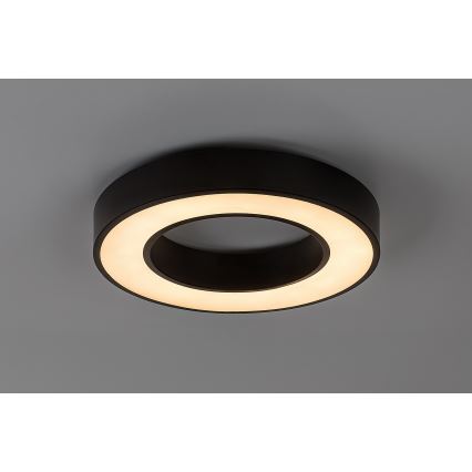 Rabalux - LED lubinis šviestuvas LED/24W/230V 3000/4000/6500K, skersmuo 40 cm, juodas