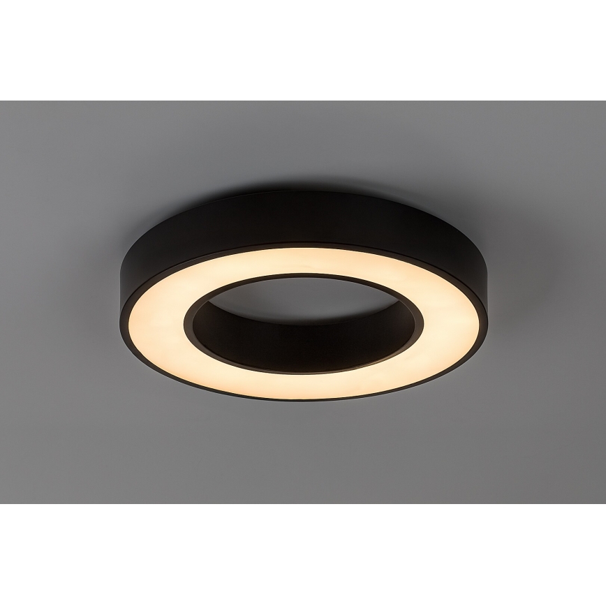 Rabalux - LED lubinis šviestuvas LED/24W/230V 3000/4000/6500K, skersmuo 40 cm, juodas