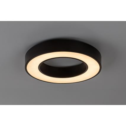 Rabalux - LED lubinis šviestuvas su reguliuojamu ryškumu LED/45W/230V 3000-6500K skersmuo 60 cm juodas + nuotolinis valdymas