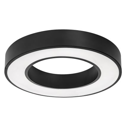 Rabalux - LED lubinis šviestuvas su reguliuojamu ryškumu LED/45W/230V 3000-6500K skersmuo 60 cm juodas + nuotolinis valdymas
