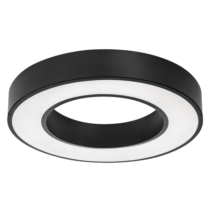 Rabalux - LED lubinis šviestuvas su reguliuojamu ryškumu LED/45W/230V 3000-6500K skersmuo 60 cm juodas + nuotolinis valdymas