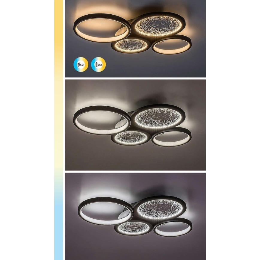 Rabalux - LED Pritemdomas lubinis šviestuvas LED/40W/230V 3000-6500K + nuotolinio valdymo pultas
