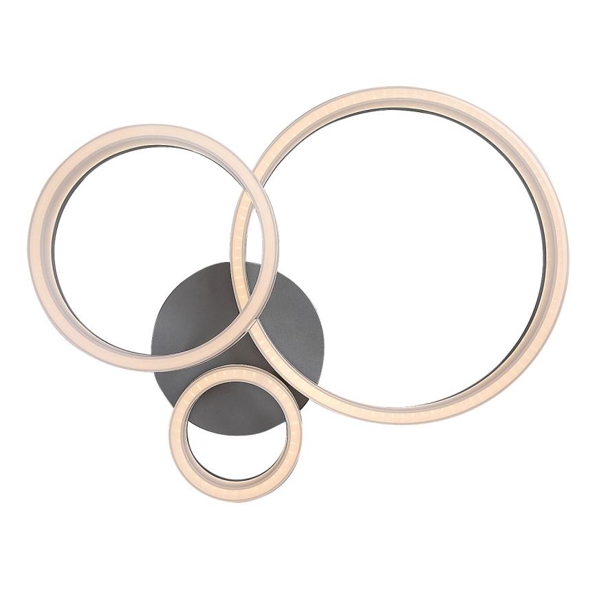 Rabalux - LED lubinis šviestuvas LED/24W/230V 3000/4000/6500K 38x51 cm matinis chromas