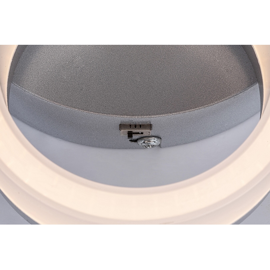 Rabalux - LED lubinis šviestuvas LED/24W/230V 3000/4000/6500K 38x51 cm matinis chromas