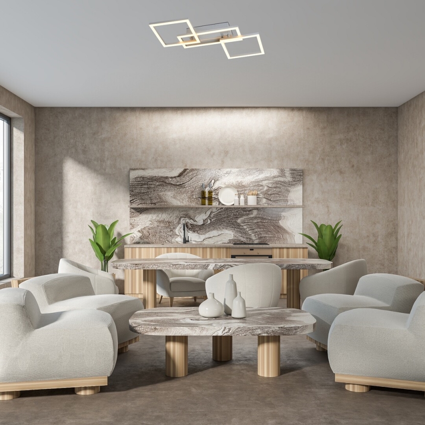 Rabalux - LED Pritemdomas lubinis šviestuvas LED/40W/230V 3000-6500K + nuotolinio valdymo pultas