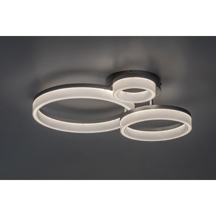 Rabalux - LED lubinis šviestuvas LED/24W/230V 3000/4000/6500K matinis chromas