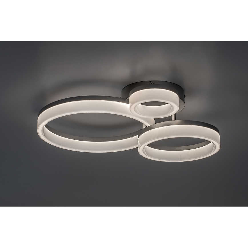 Rabalux - LED lubinis šviestuvas LED/24W/230V 3000/4000/6500K matinis chromas