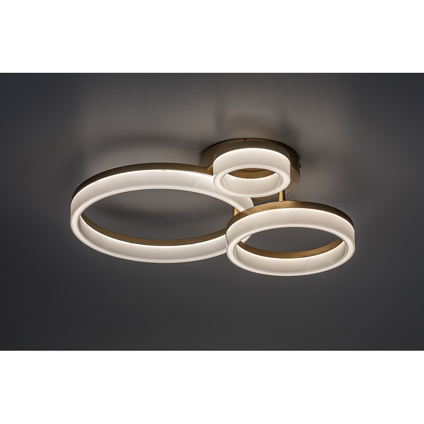 Rabalux - LED lubinis šviestuvas LED/24W/230V 3000/4000/6500K auksas