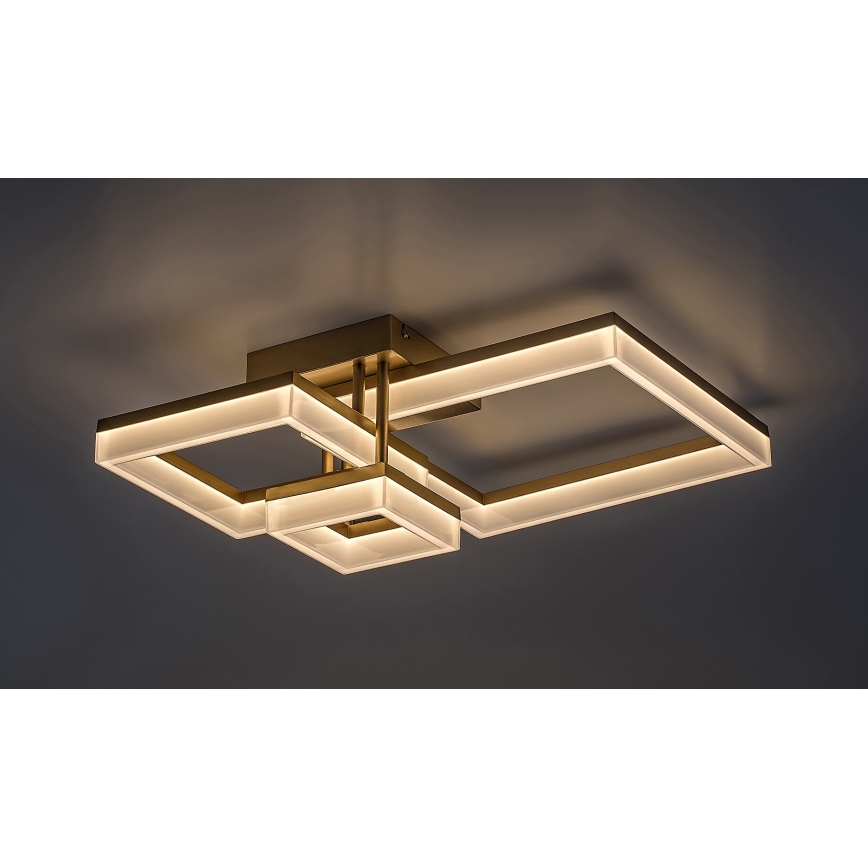 Rabalux - LED lubinis šviestuvas LED/22W/230V 3000/4000/6500K auksas
