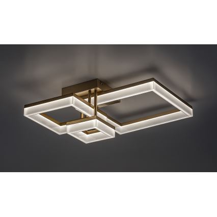 Rabalux - LED lubinis šviestuvas LED/22W/230V 3000/4000/6500K auksas