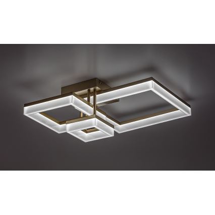 Rabalux - LED lubinis šviestuvas LED/22W/230V 3000/4000/6500K auksas