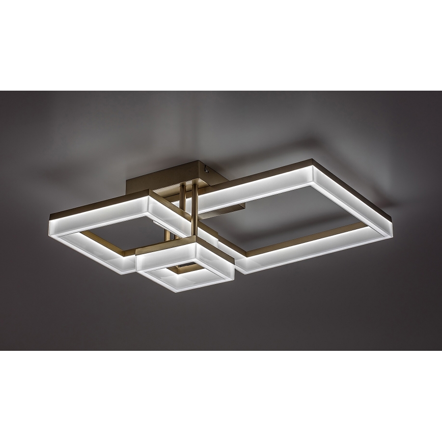 Rabalux - LED lubinis šviestuvas LED/22W/230V 3000/4000/6500K auksas