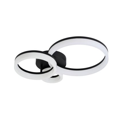 Rabalux - LED lubinis šviestuvas LED/24W/230V 3000/4000/6500K juoda