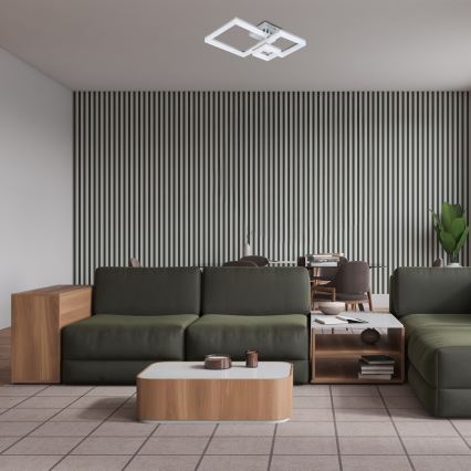 Rabalux - LED lubinis šviestuvas LED/22W/230V 3000/4000/6500K matinis chromas
