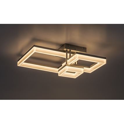 Rabalux - LED lubinis šviestuvas LED/22W/230V 3000/4000/6500K matinis chromas