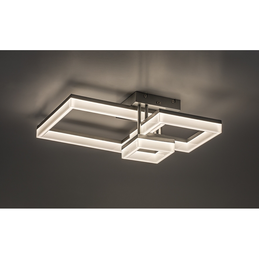Rabalux - LED lubinis šviestuvas LED/22W/230V 3000/4000/6500K matinis chromas