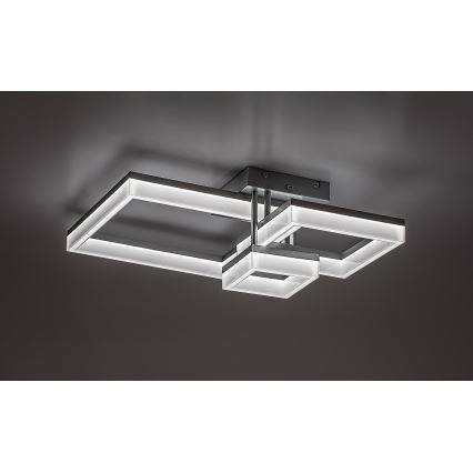 Rabalux - LED lubinis šviestuvas LED/22W/230V 3000/4000/6500K matinis chromas