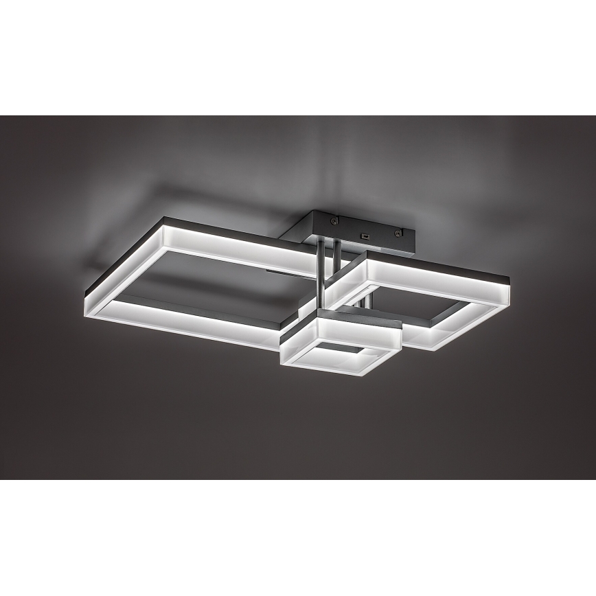 Rabalux - LED lubinis šviestuvas LED/22W/230V 3000/4000/6500K matinis chromas