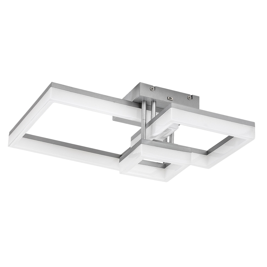Rabalux - LED lubinis šviestuvas LED/22W/230V 3000/4000/6500K matinis chromas