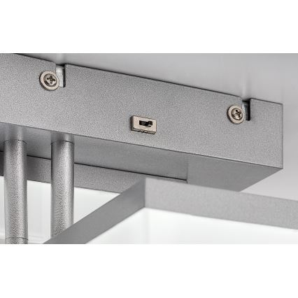 Rabalux - LED lubinis šviestuvas LED/22W/230V 3000/4000/6500K matinis chromas